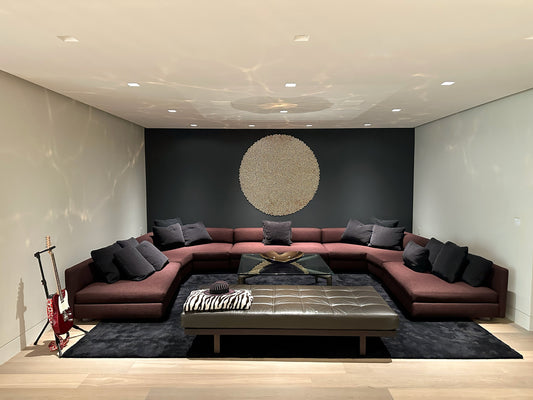 Custom Black Silk Shag