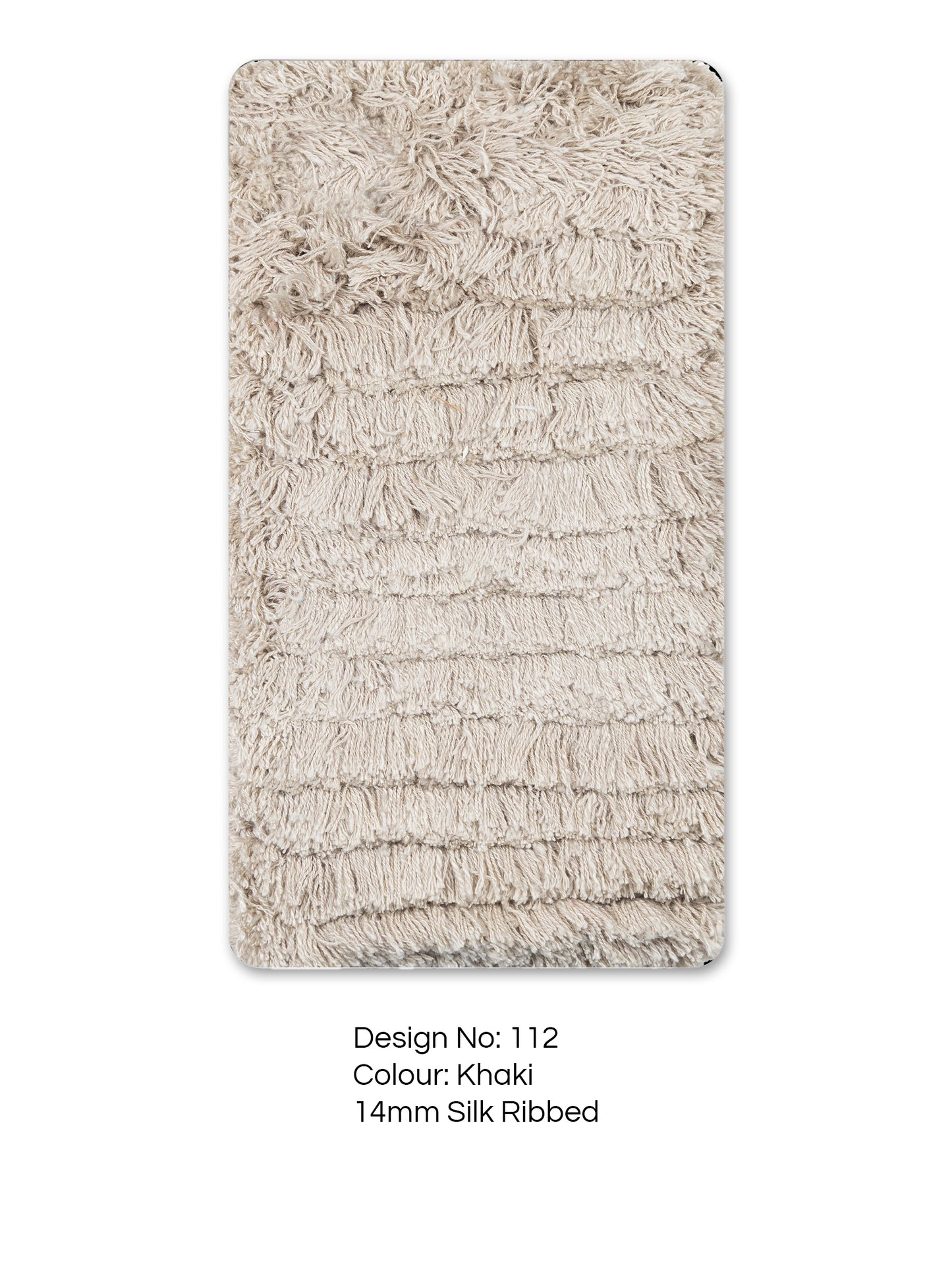 Fine Silk 14mm Ribbed